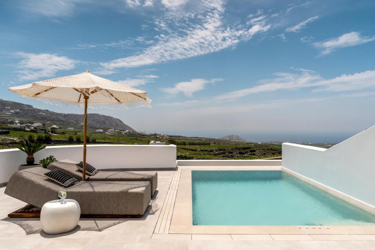Arotron Santorini Bed & Breakfast Pyrgos Kallistis ภายนอก รูปภาพ